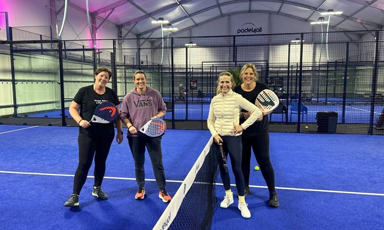 Padel4all Bracknell & Empower Padel join on a mission to get more women playing padel