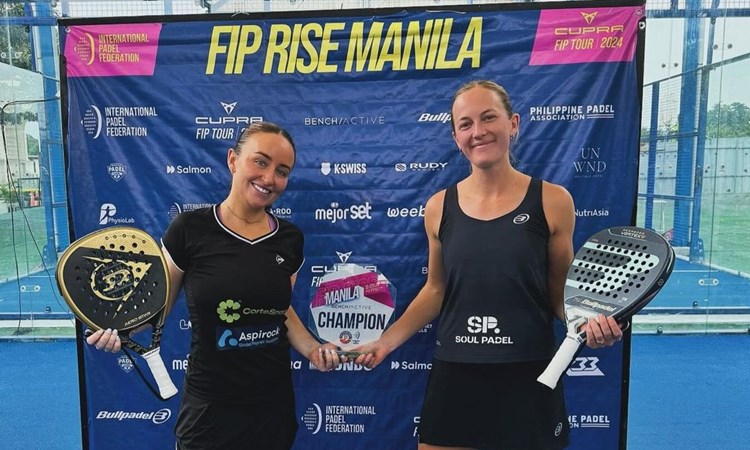 Aimee Gibson & Victoria Nicholas capture FIP Rise Manila title to make it five GB women in FIP top 200