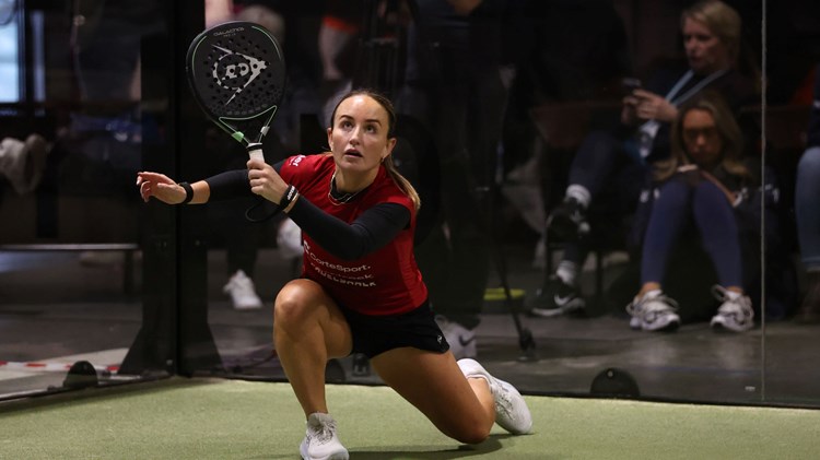 British No.1 Aimee Gibson inspiring the next generation of women and girls in padel