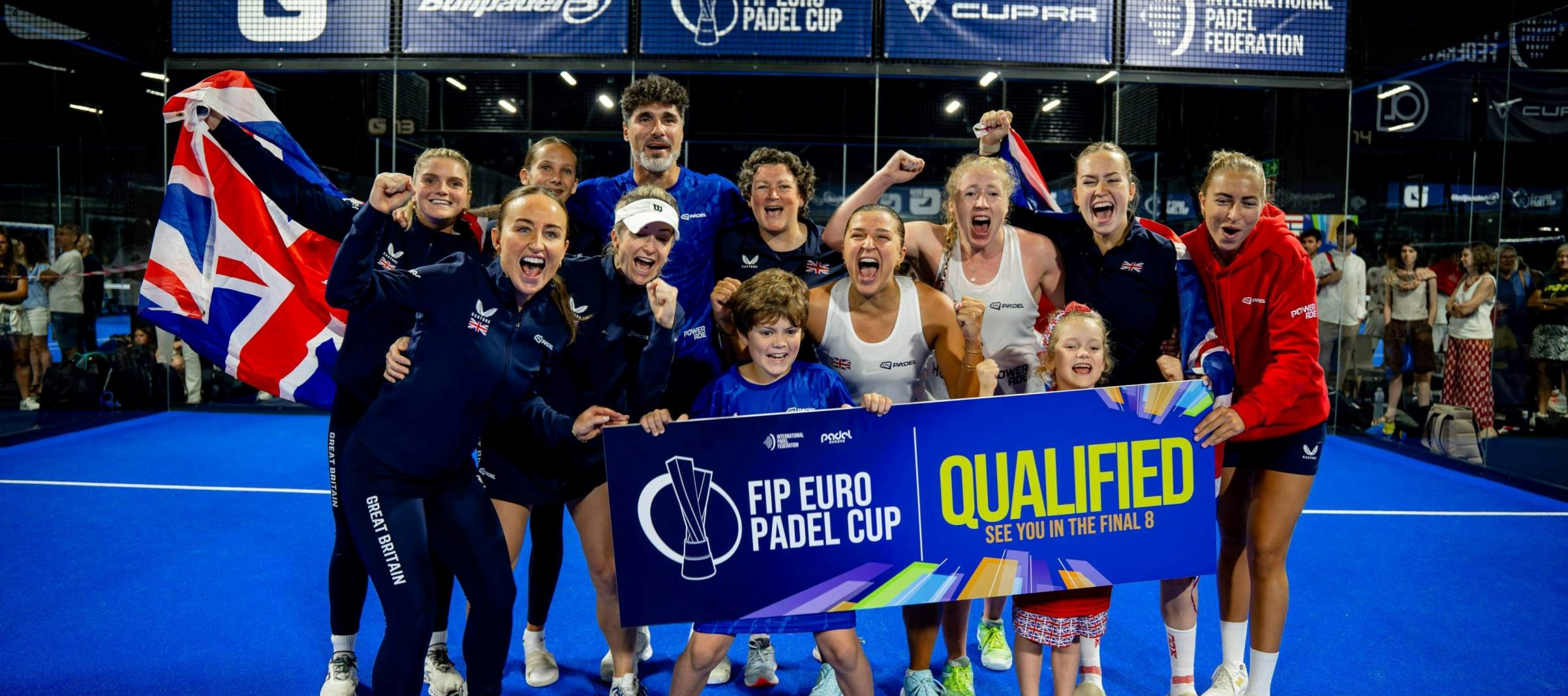 GB men & women qualify at FIP Euro Padel Cup