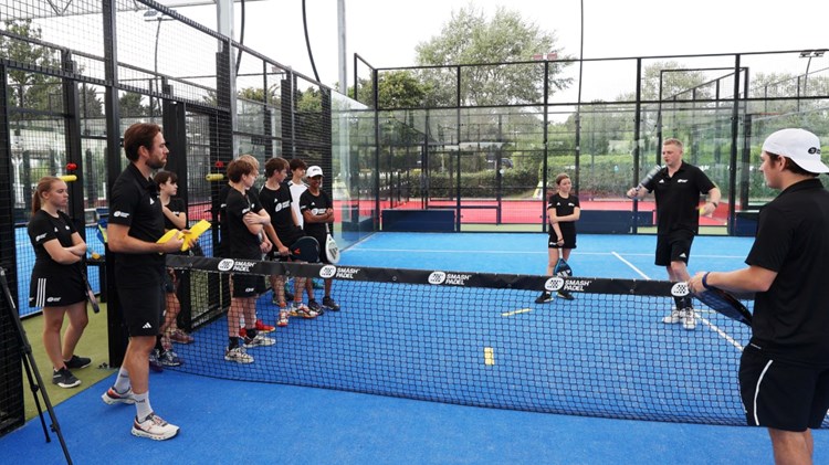 Smashing it! How Bicester became a UK hotbed for junior padel development