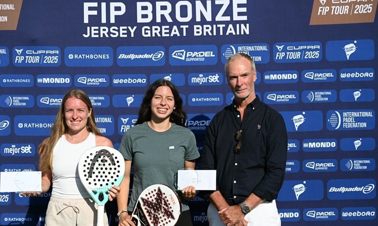 International stars clinch titles at the FIP Bronze Island Padel Jersey