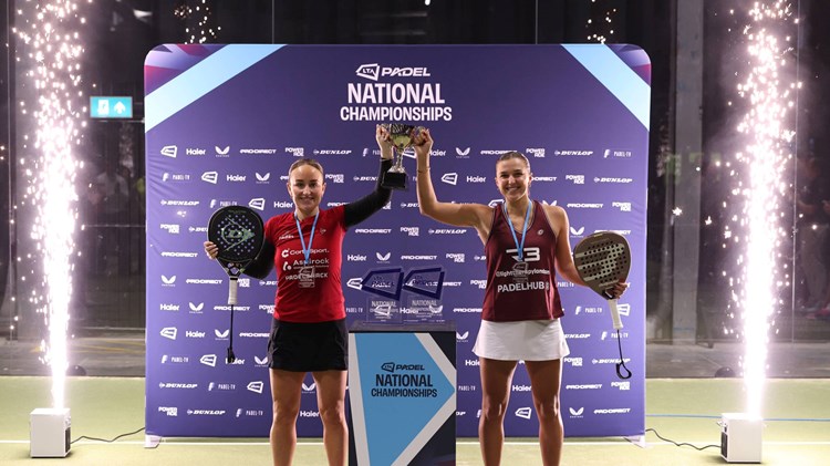 Aimee Gibson & Catherine Rose lead title winners at the inaugural LTA Padel National Championships