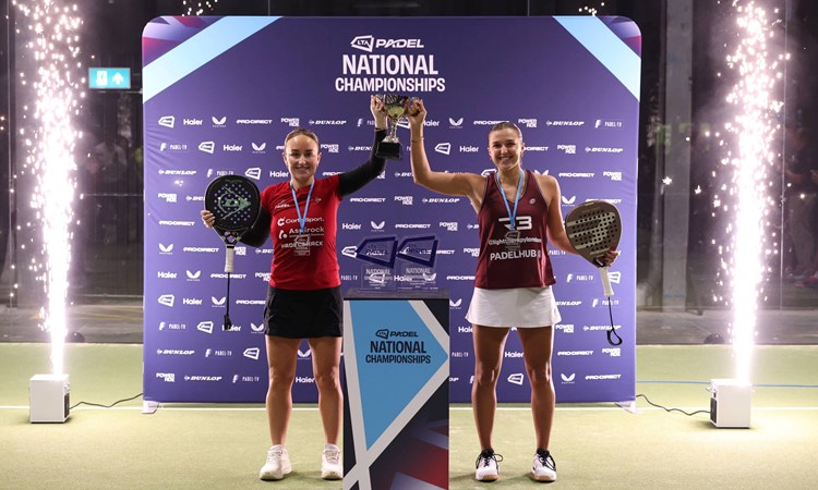 Aimee Gibson & Catherine Rose lead title winners at the inaugural LTA Padel National Championships