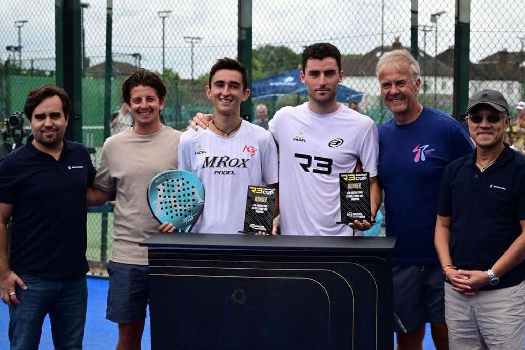 Brits crowned champions at the 2025 R3 Bullpadel Cup in Surbiton