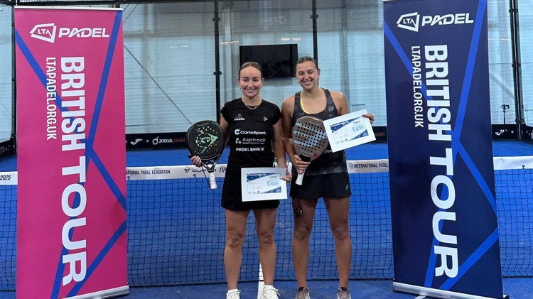 Brits crowned champions at the seventh LTA Padel British Tour Grade 1 event of 2025 in London