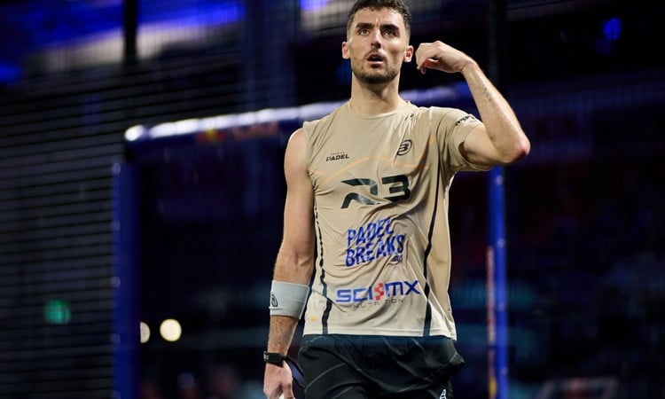 London Premier Padel P1: Christian Medina Murphy into second round at Olympia