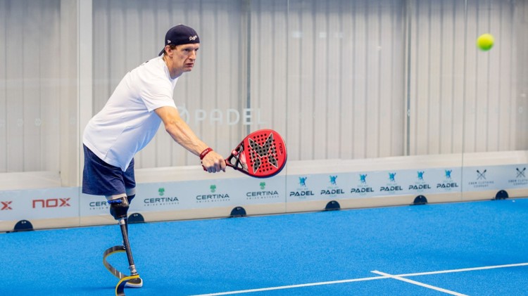 Paralympic champion Richard Whitehead hails padel's inclusivity