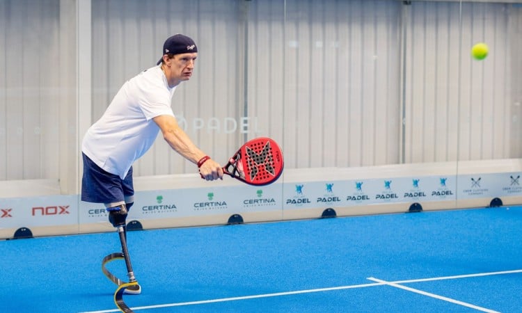Paralympic champion Richard Whitehead hails padel's inclusivity