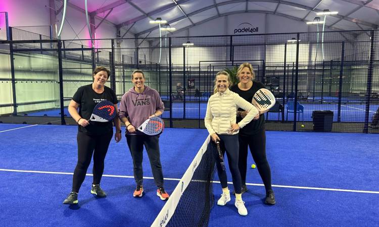 Padel4all Bracknell & Empower Padel join on a mission to get more women playing padel